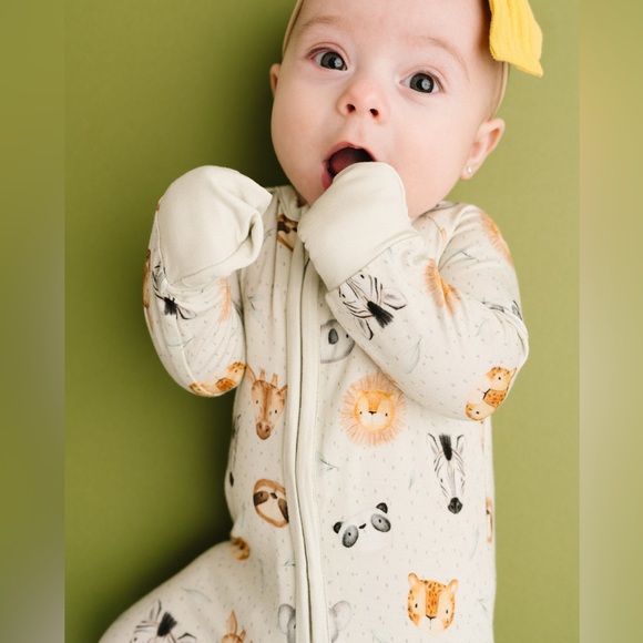 Little One Shop Jungle Friends Bamboo Sleeper - Picture 5 of 12